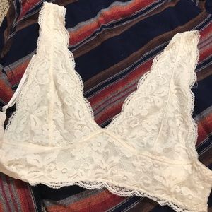 Altar’d State White Lace Bralette
